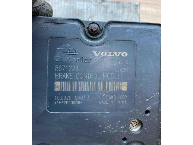 Блок АБС 8671224, P08671225   Volvo  XC90  2003 - 2006 года