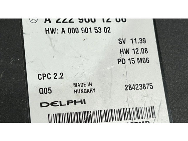 Блок управления коробкой передач A0009015302, 28423875   Mercedes-Benz S W222