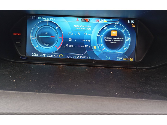 Дисплей 9815286580, 5030055102150 Citroen C4 II Picasso