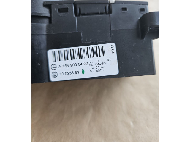 Блок управления климат-контролем A1649066400, 1649066400   Mercedes-Benz GL X164