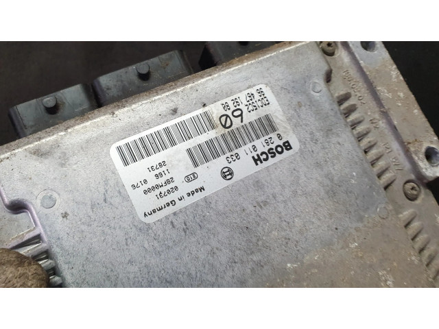 Řídící jednotka 0281011033, 28FM0000 Fiat Ulysse 2002