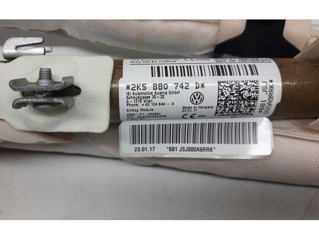 Боковая подушка безопасности 2K5880742D, 000KM   Volkswagen Caddy