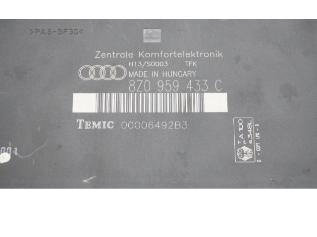 Комфортный модуль 8Z0959433C, 8Z0959433C Audi A2