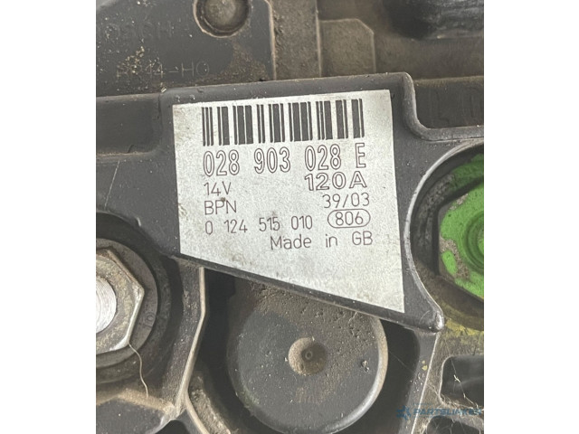 Генератор 028903028E Skoda Fabia Mk2 (5J)