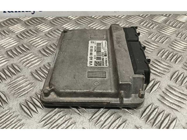 Блок управления двигателя 03D906023, 5WP4084604 Skoda Fabia Mk2 (5J)