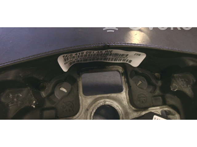Руль Volkswagen Golf VI 2008 - 2013 года 5C0419091AK, 5C0419091AKRIE