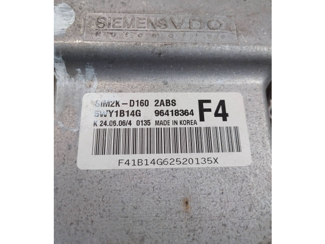 Блок управления двигателя 96418364, 5WY1B14G Chevrolet Epica