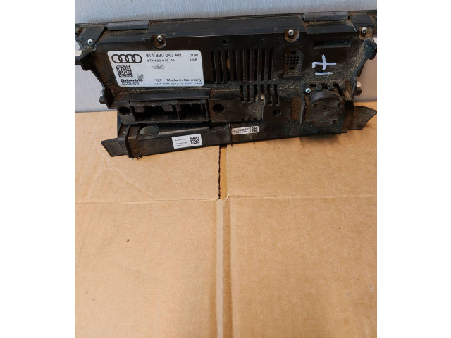 Блок управления климат-контролем 8T1820043AN, A2C53346675   Audi Q5 SQ5