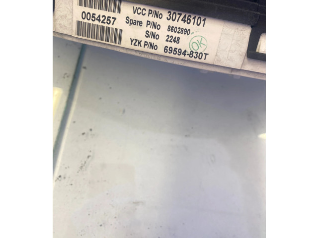 Панель приборов 30746101, 69594830T Volvo XC90