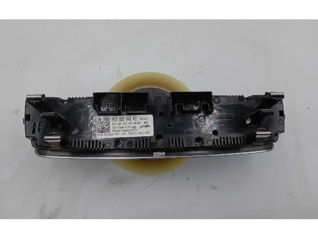 Блок управления климат-контролем 8v0820043ae   Audi A3 S3 8V