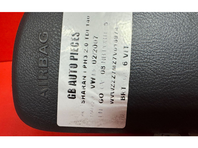 Блок АБС 7H0880242A, 6M2114K159AA Volkswagen Sharan 2001 - 2010 года