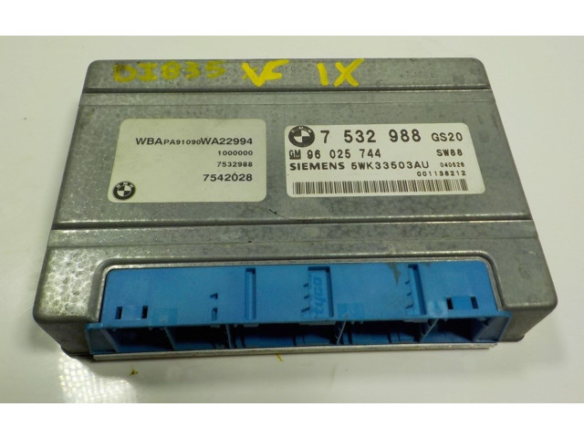 Блок управления коробкой передач 24607552700, 7532988 BMW X3 E83