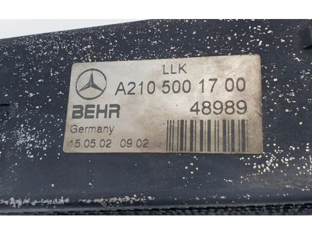 Интеркулер  A2105001700   Mercedes-Benz E W210 
