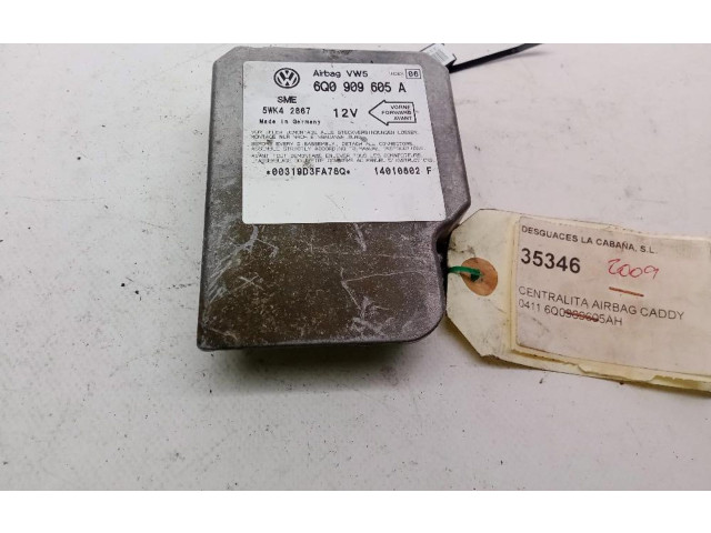 Блок подушек безопасности 6Q0909605A Volkswagen Caddy