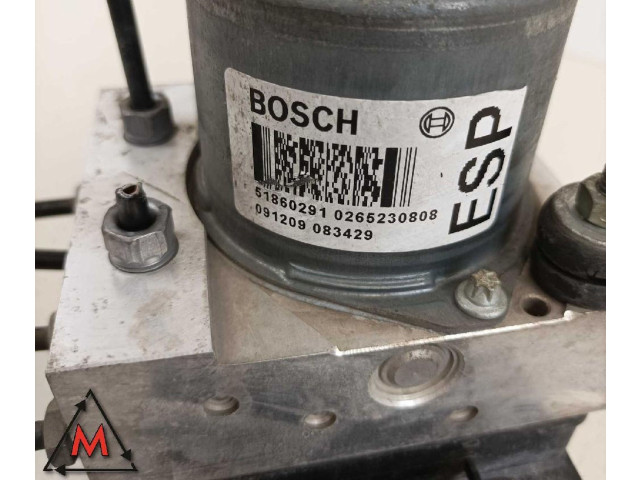 Блок управления АБС 0265230808, 51860291   Fiat Punto Evo