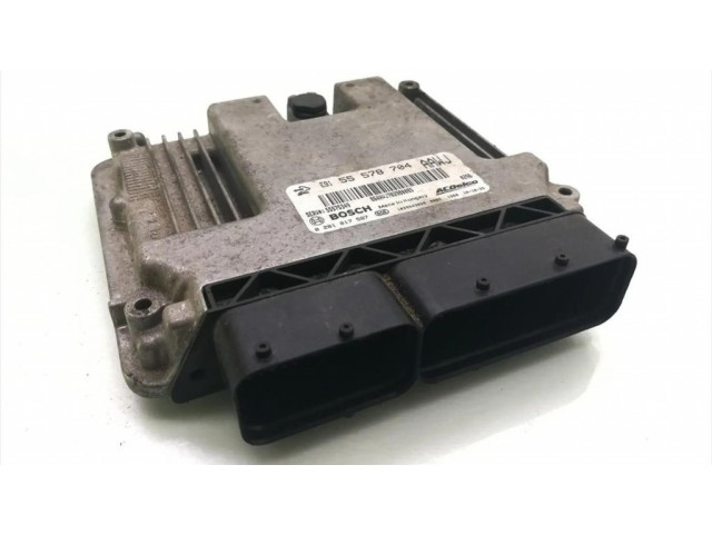 Блок управления двигателя 55578704, 0281017587 Opel Meriva B