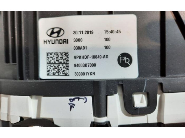 Панель приборов 94003K7000   Hyundai i10       