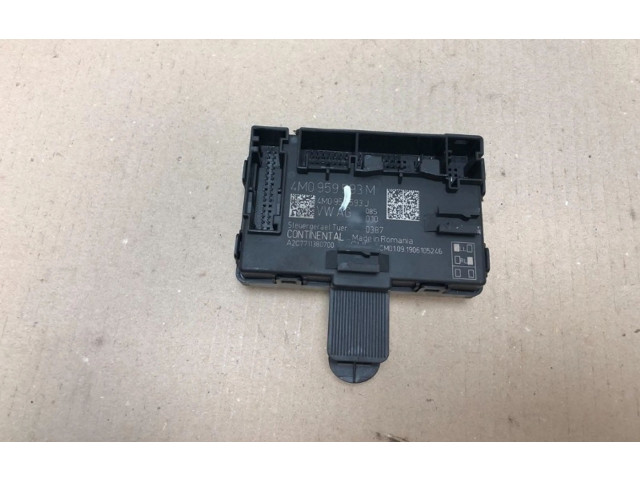 Блок управления центрального замка 4M0959593M, 4M0959593M Audi e-tron