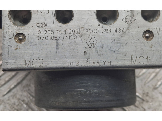 Блок АБС 0265231993, 8200694434   Dacia  Logan I  2004 - 2012 года