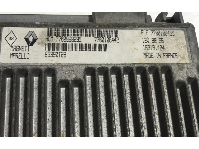 Блок управления двигателя 7700108455, 7700108455   Renault Clio I