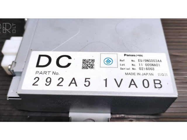 Блок управления 292A51VA0B Nissan Qashqai