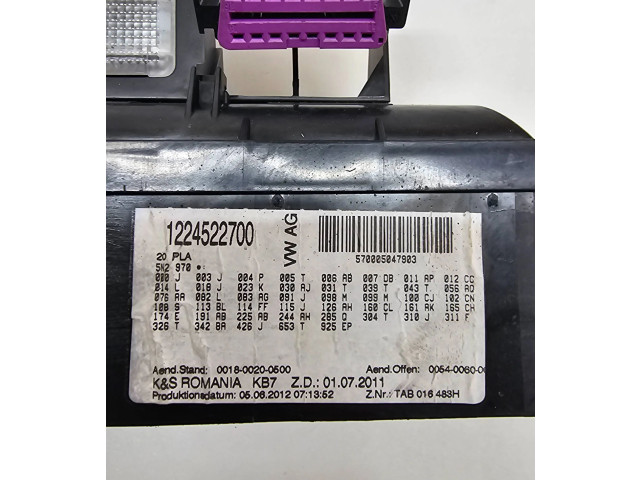   Pojistková skříňka 1224522700, 570005047903   Volkswagen Tiguan 2012