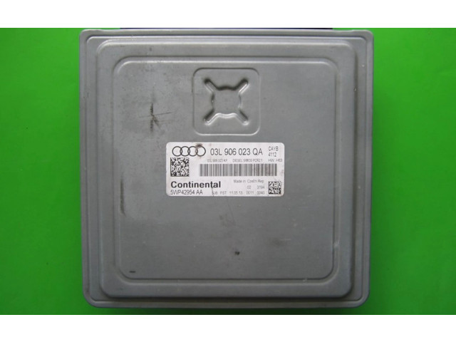 Блок управления двигателем Блок управления 03L906023QA, 5WP42954   Audi A1