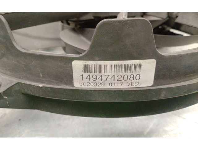 Вентилятор радиатора     1494742080, 5020329GATE    Fiat Ulysse 