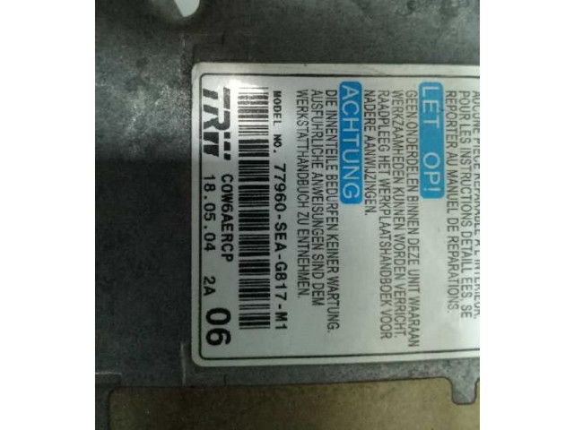 Блок подушек безопасности 77960   Honda Accord