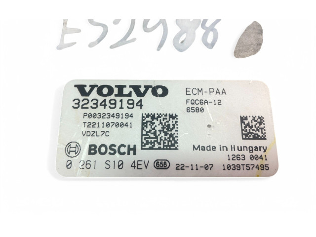 Řídící jednotka 32349194, 0261S104EV   Polestar 2 2022