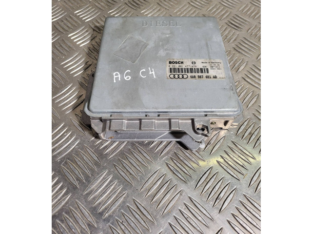 Řídící jednotka 4A0907401AD, 0281001477 Audi A6 S6 C4 4A 1997