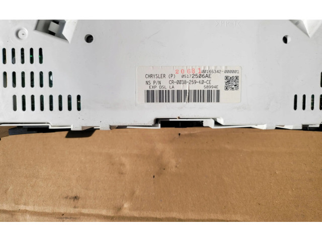 Панель приборов Jeep Cherokee III KJ