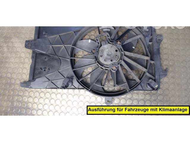 Вентилятор радиатора     13224682, 06341156    Opel Meriva A 