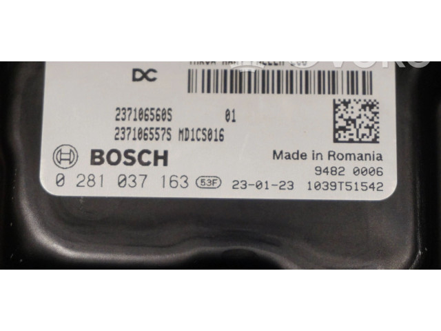 Блок управления двигателя 237106560S Dacia Lodgy