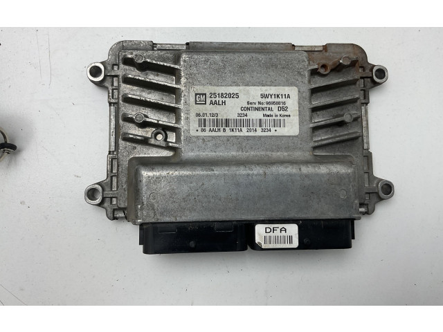 Комплект блоков управления 25182025, 25182025   Chevrolet Spark