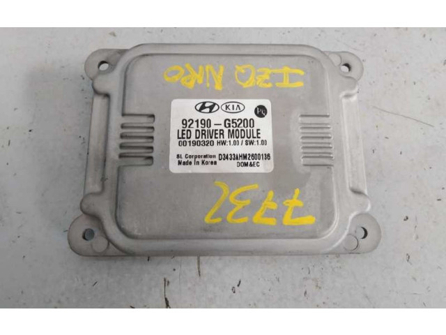 Блок управления Xenon 92190G5200, 00190320   KIA Niro