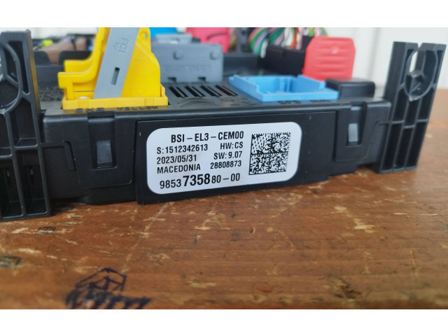 Pojistková skříňka 9853735880 Peugeot 208 2022