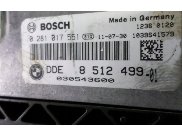 Řídící jednotka 8512499 BMW 1 E81 E87 2004