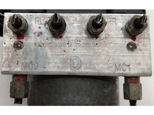 Jednotka ABS 5611079J10, 0265231670   Suzuki SX4 2007