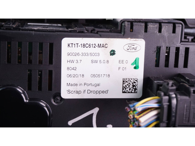 Блок управления климат-контролем KT1T18C612MAC   Ford Transit   Tourneo Connect