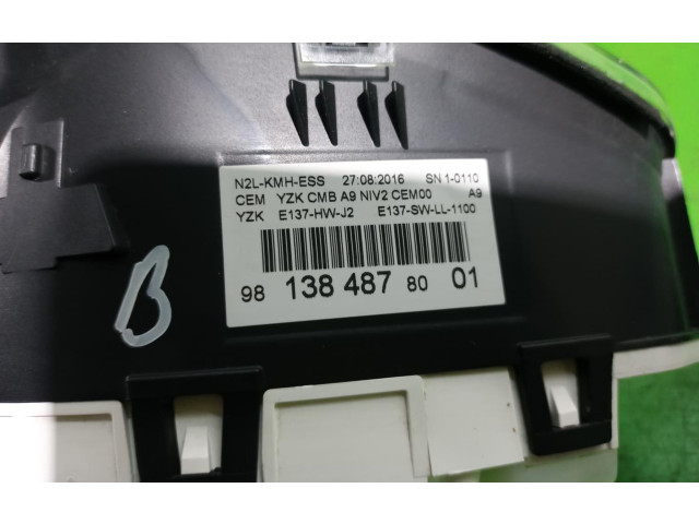 Спидометр (приборный щиток) 981384878001 Peugeot 2008 I