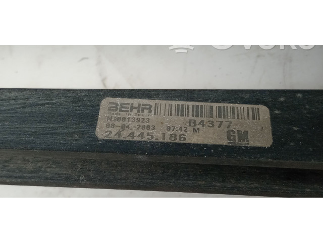 Вентилятор радиатора     BEHR, 24.445.186    Opel Combo C 