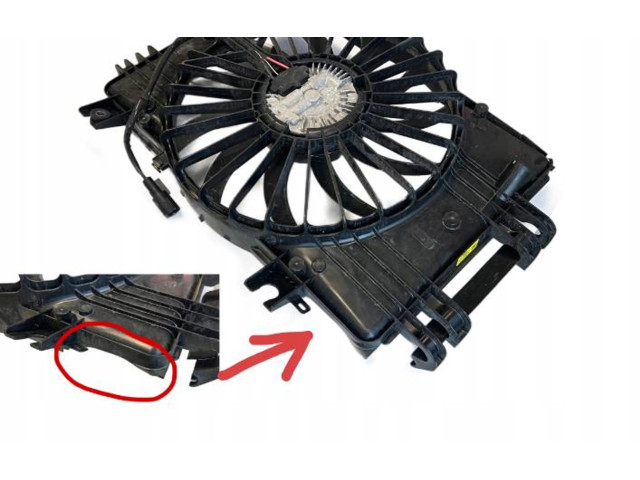 Вентилятор радиатора 1031401-00-G Tesla Model X