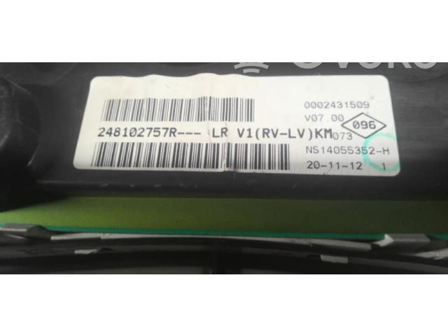 Панель приборов 248106897R Dacia Logan II