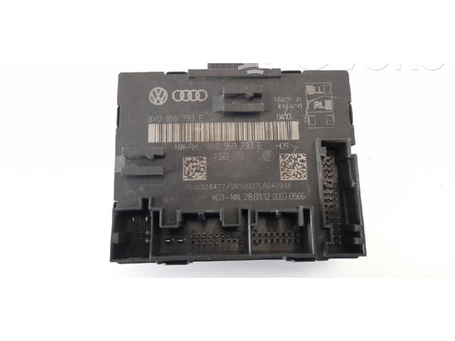 Блок комфорта 8X0959793E Audi Q3 8U