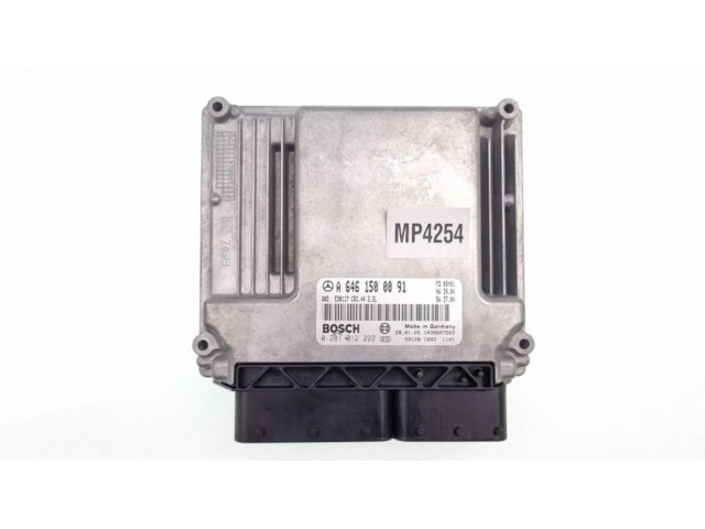 Блок управления двигателя A6461500091, 0281012222   Mercedes-Benz C W203