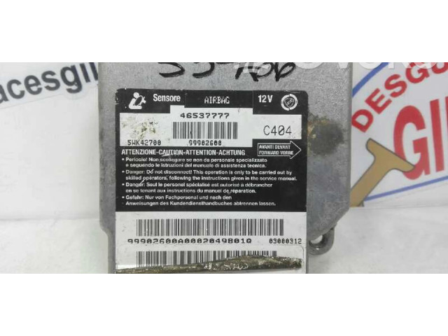 Блок подушек безопасности 46537777, 53966   Fiat Bravo - Brava