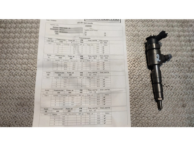 Vstřikovač 044511340 Citroen Berlingo pro naftový motor 1.6