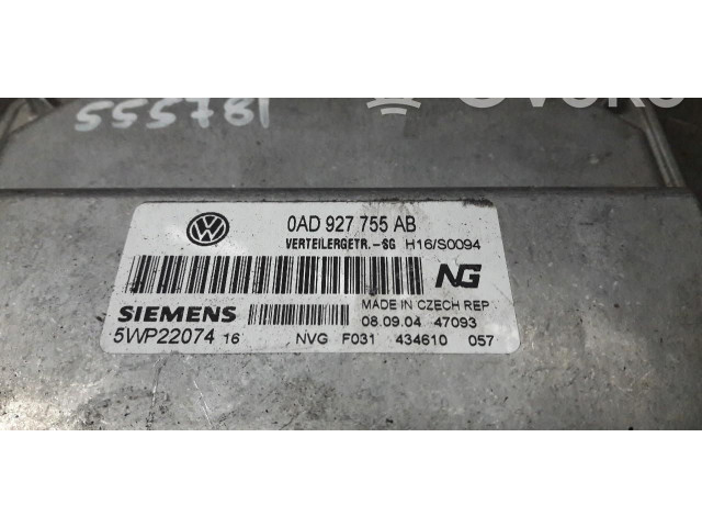 Řídící jednotka 0AD927755AB Volkswagen Touareg III 2022