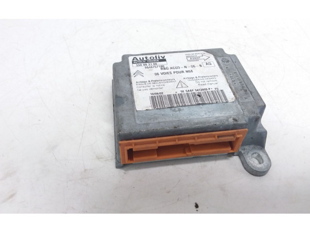 Блок подушек безопасности 550893100, 9646757180 Citroen Xsara Picasso